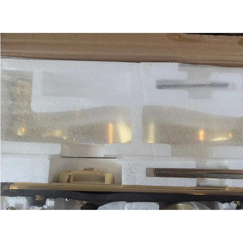 Ashland Hardware W5209T-K028‎ Keyed Swing Trim Polished Brass